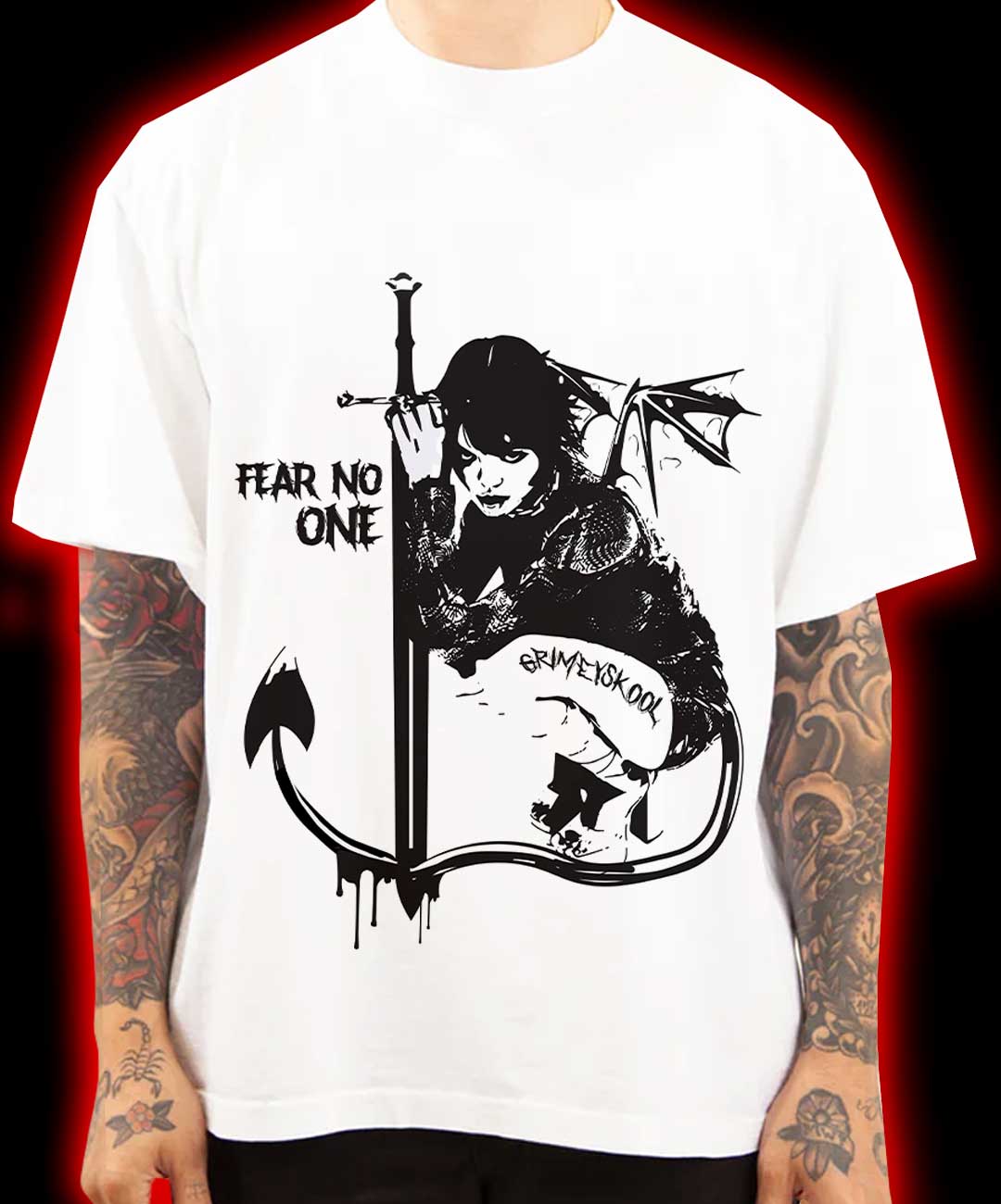 Fear No One Heavy Weight Shirt