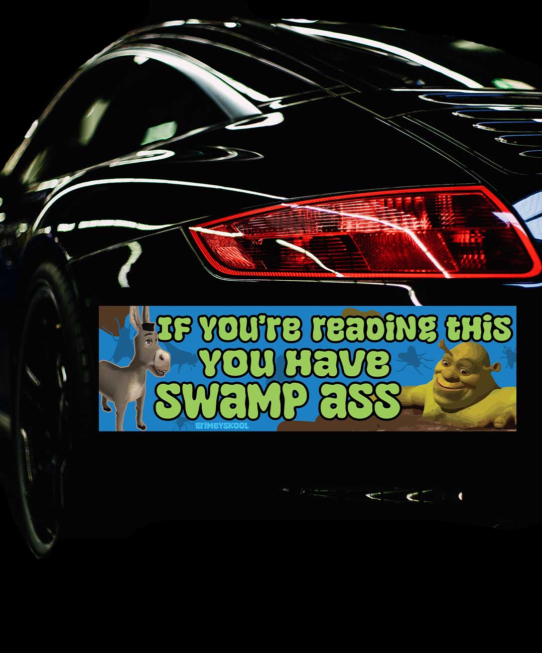 Swamp Ass Bumper Sticker