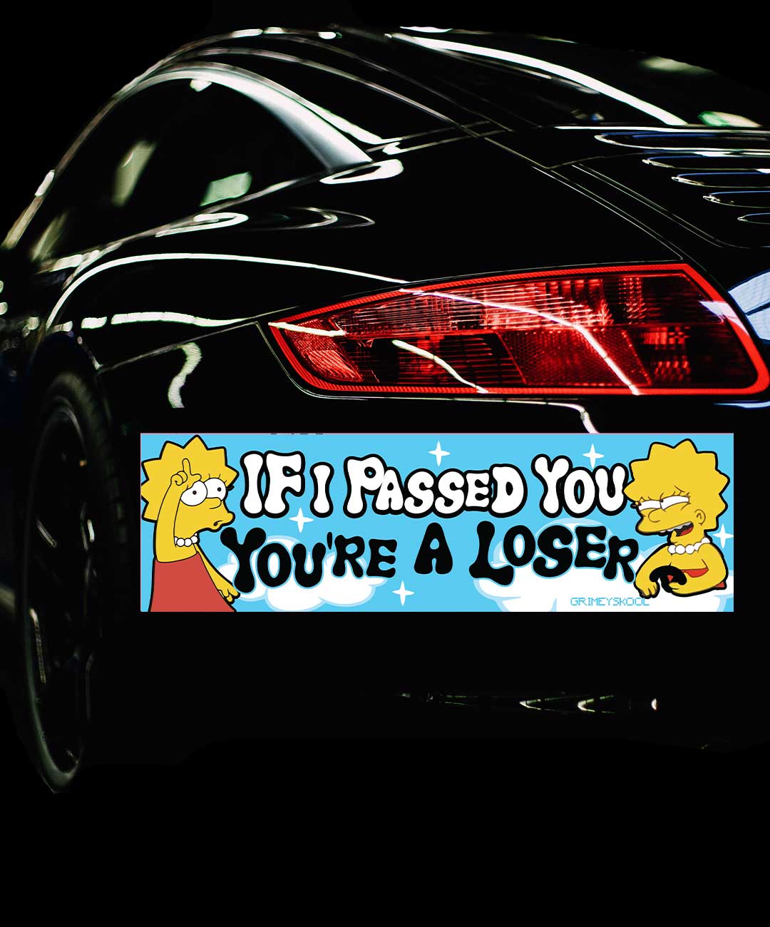 You're A Loser Bumper Sticker