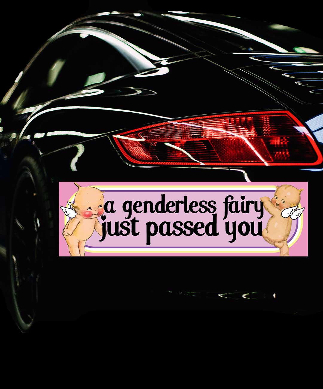 Fairy Babies Bumper Sticker